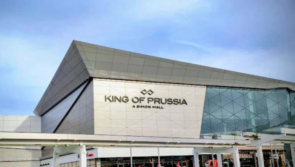King of Prussia shopping district in Philadelphia