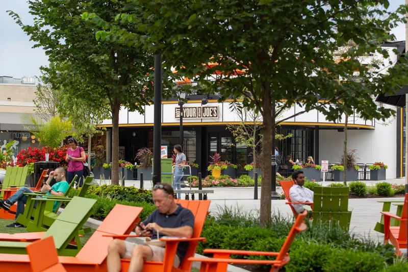 Suburban Square shopping district in Philadelphia